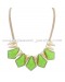 Geometric Gem Necklace